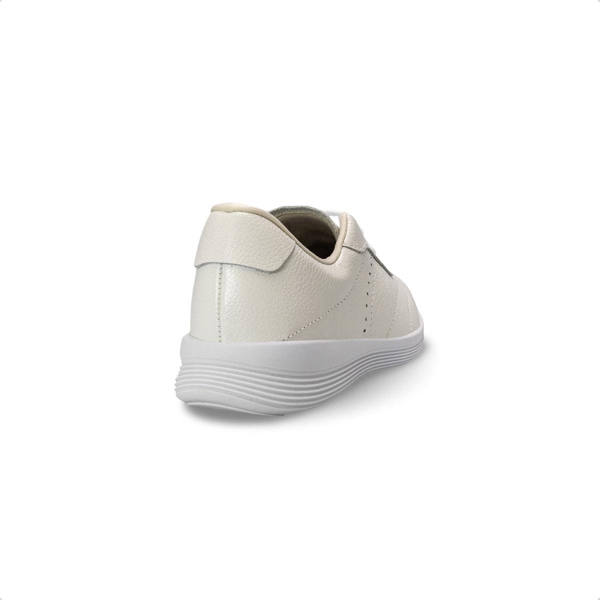 Tênis Usaflex Feminino em Couro Básico UD02005 Branco 4