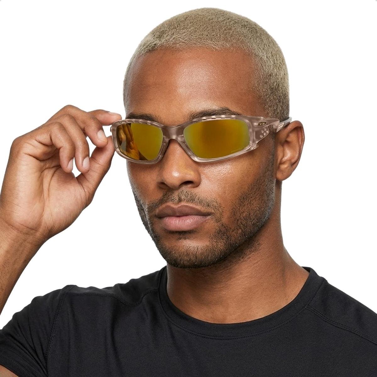 Óculos de Sol Oakley Unissex Plantaris SQ Prizm 24K Polarized Bege 3