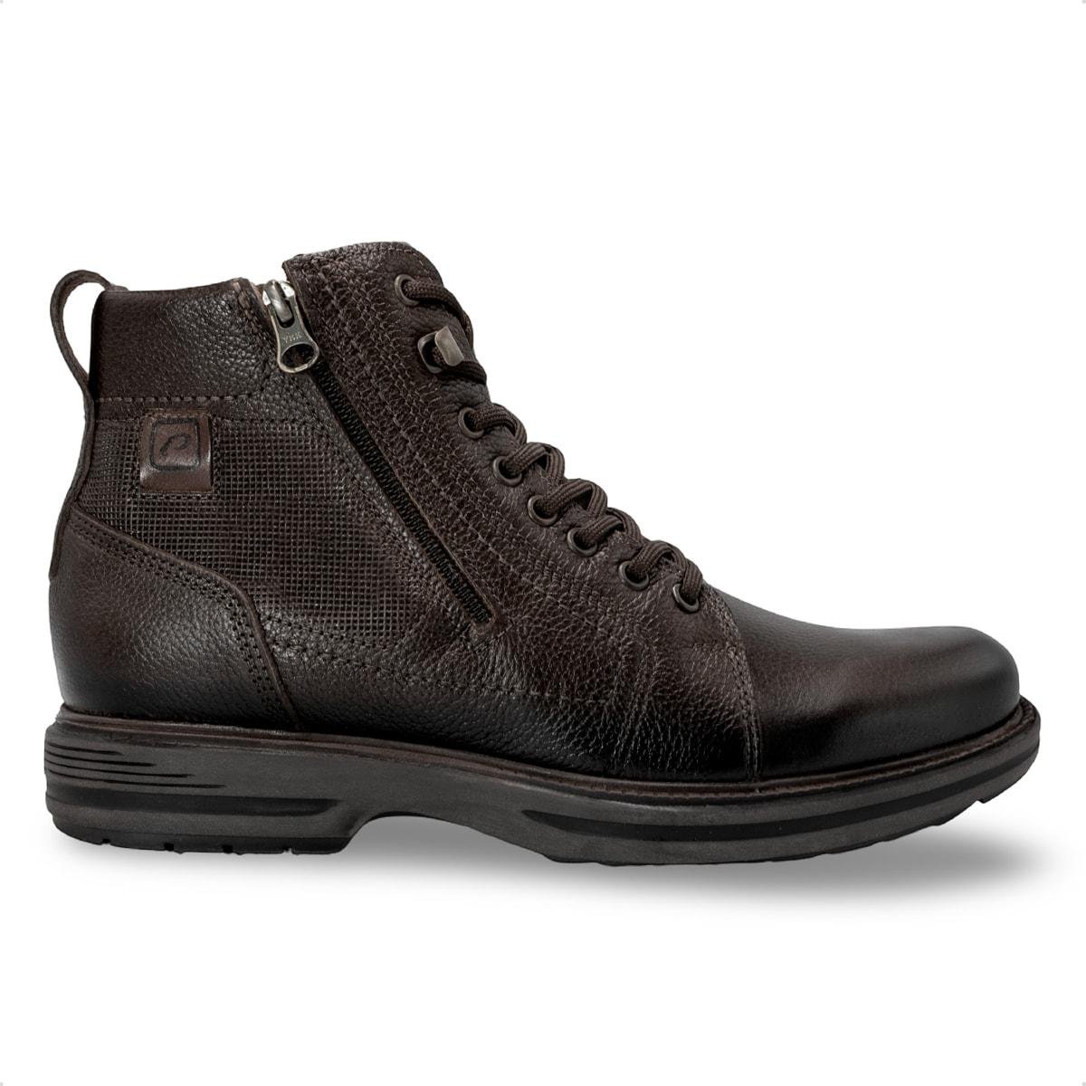 Bota Pegada Masculina em Couro Toronto 181804