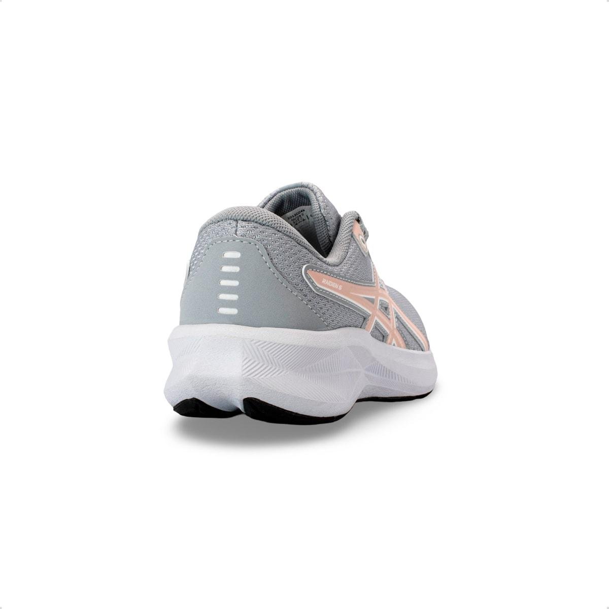 Tênis Asics Feminino Raiden 5 Corrida Cinza 4