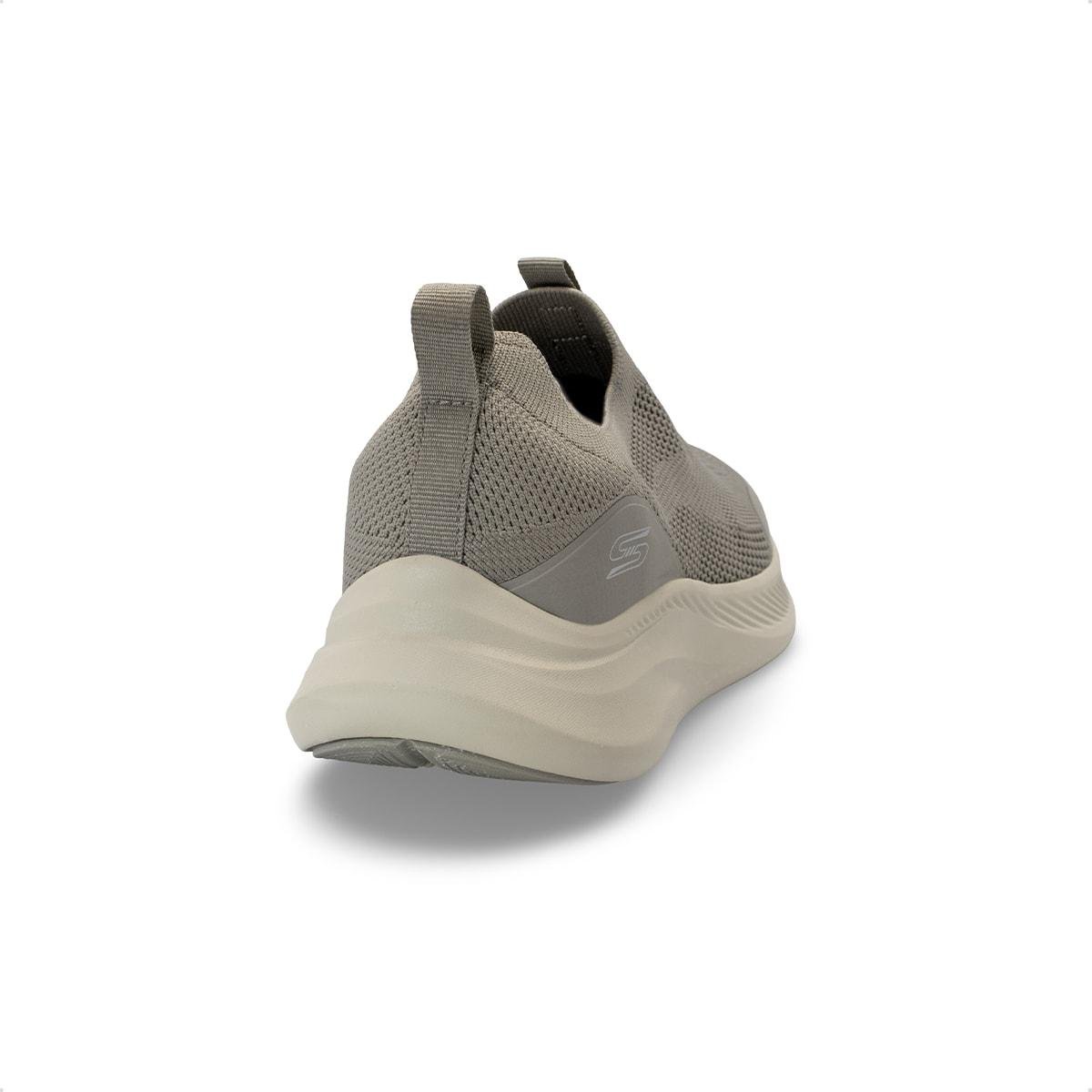 Tênis Skechers Masculino Slip on Bobs Moda Flex Broad Acre Cinza 4