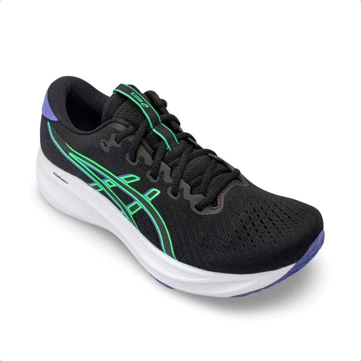 Tênis Asics Masculino Gel-Excite 11 Corrida Preto/Verde 2