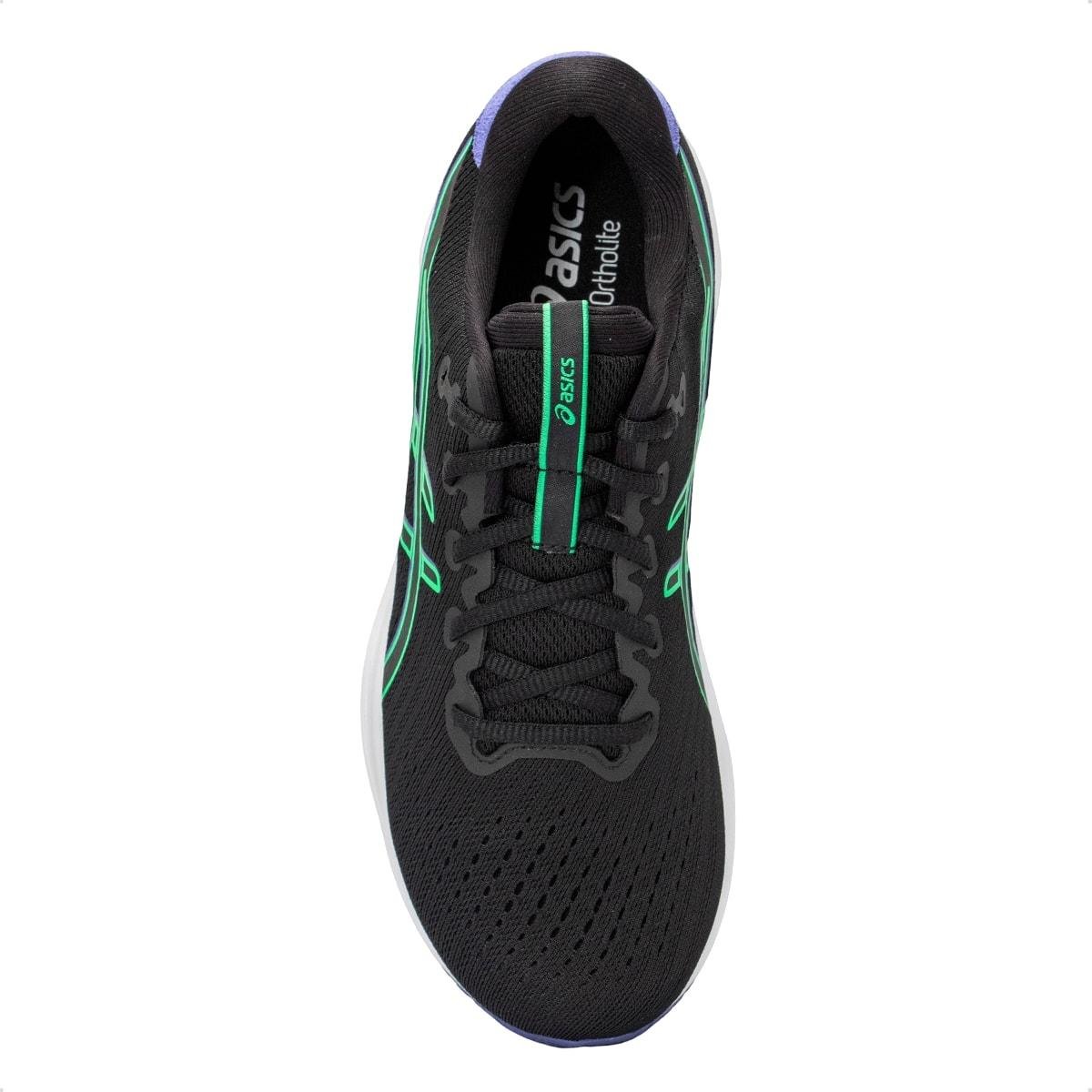 Tênis Asics Masculino Gel-Excite 11 Corrida Preto/Verde 3