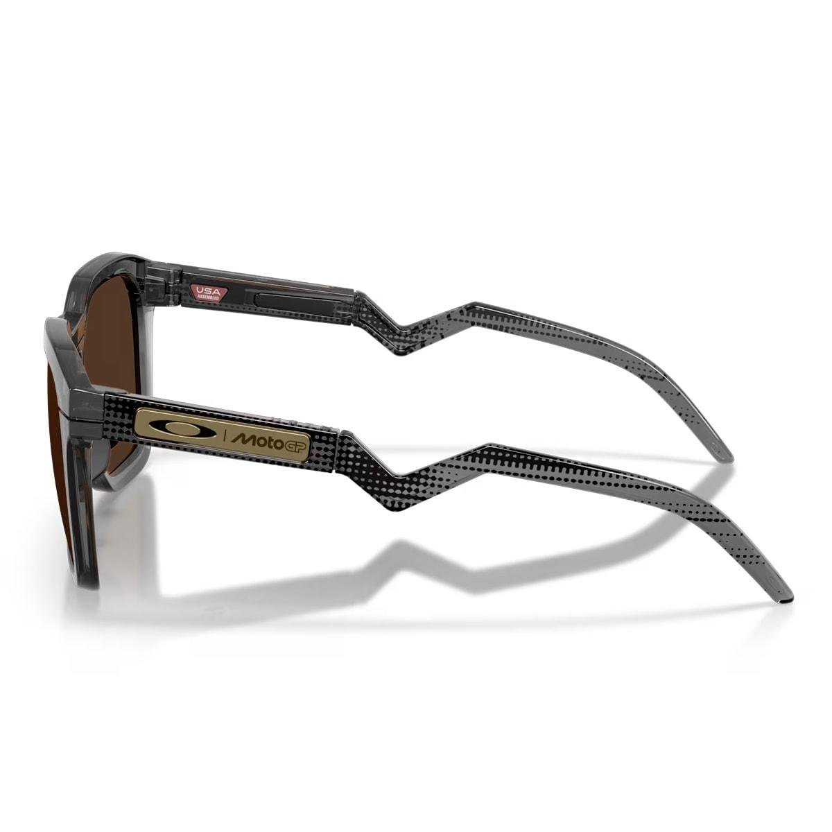 Óculos de Sol Oakley Unissex HSTN SQ MotoGP Collection Prizm Bronze Preto/Marrom 4
