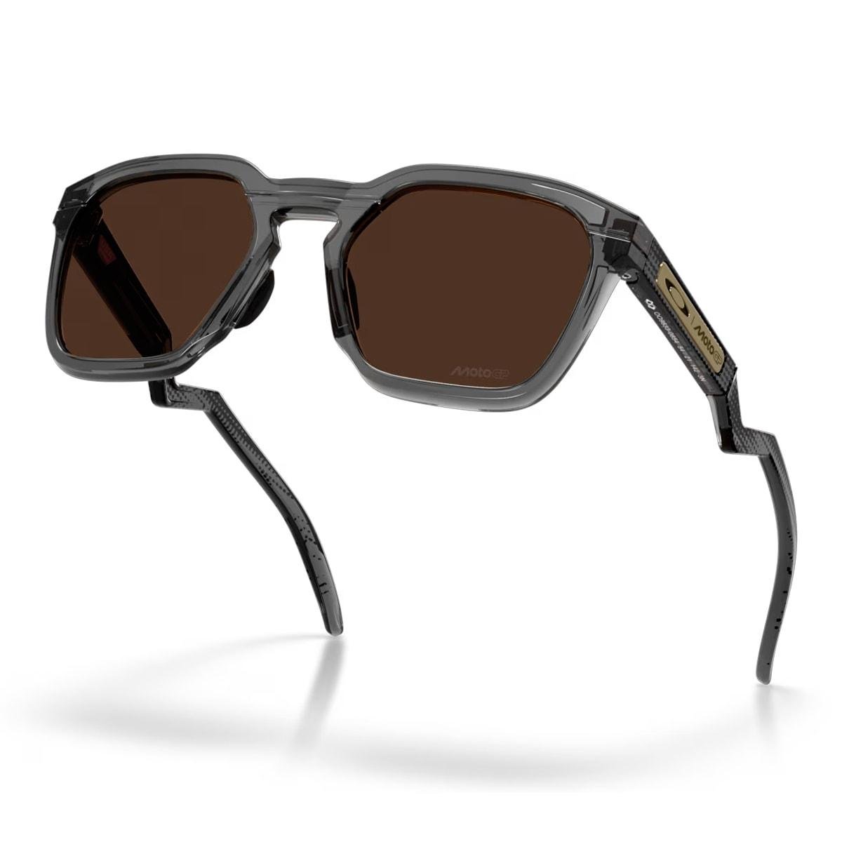 Óculos de Sol Oakley Unissex HSTN SQ MotoGP Collection Prizm Bronze Preto/Marrom 5