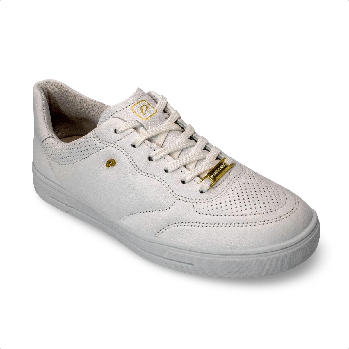 Tênis Pegada Feminino em Couro 211164 Branco 2