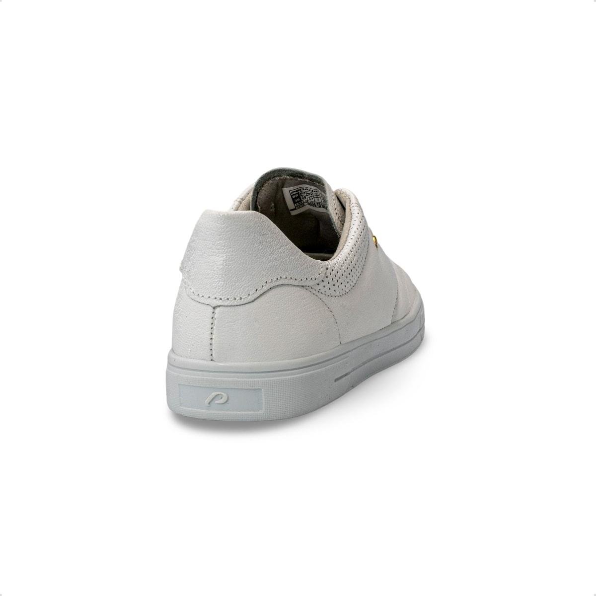 Tênis Pegada Feminino em Couro 211164 Branco 4