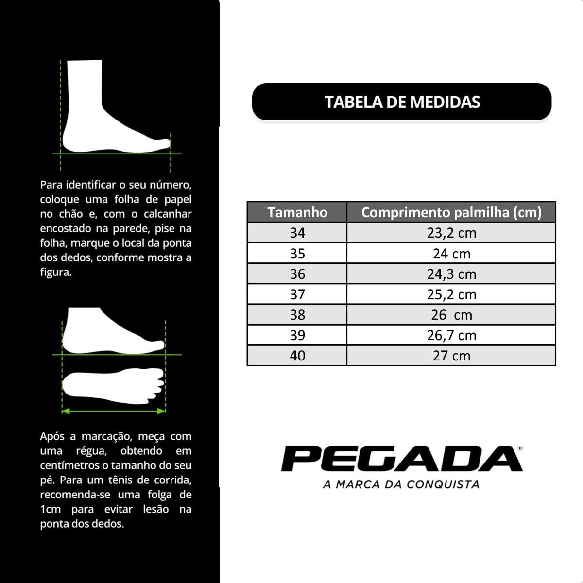Tênis Pegada Feminino em Couro 211164 Branco 6
