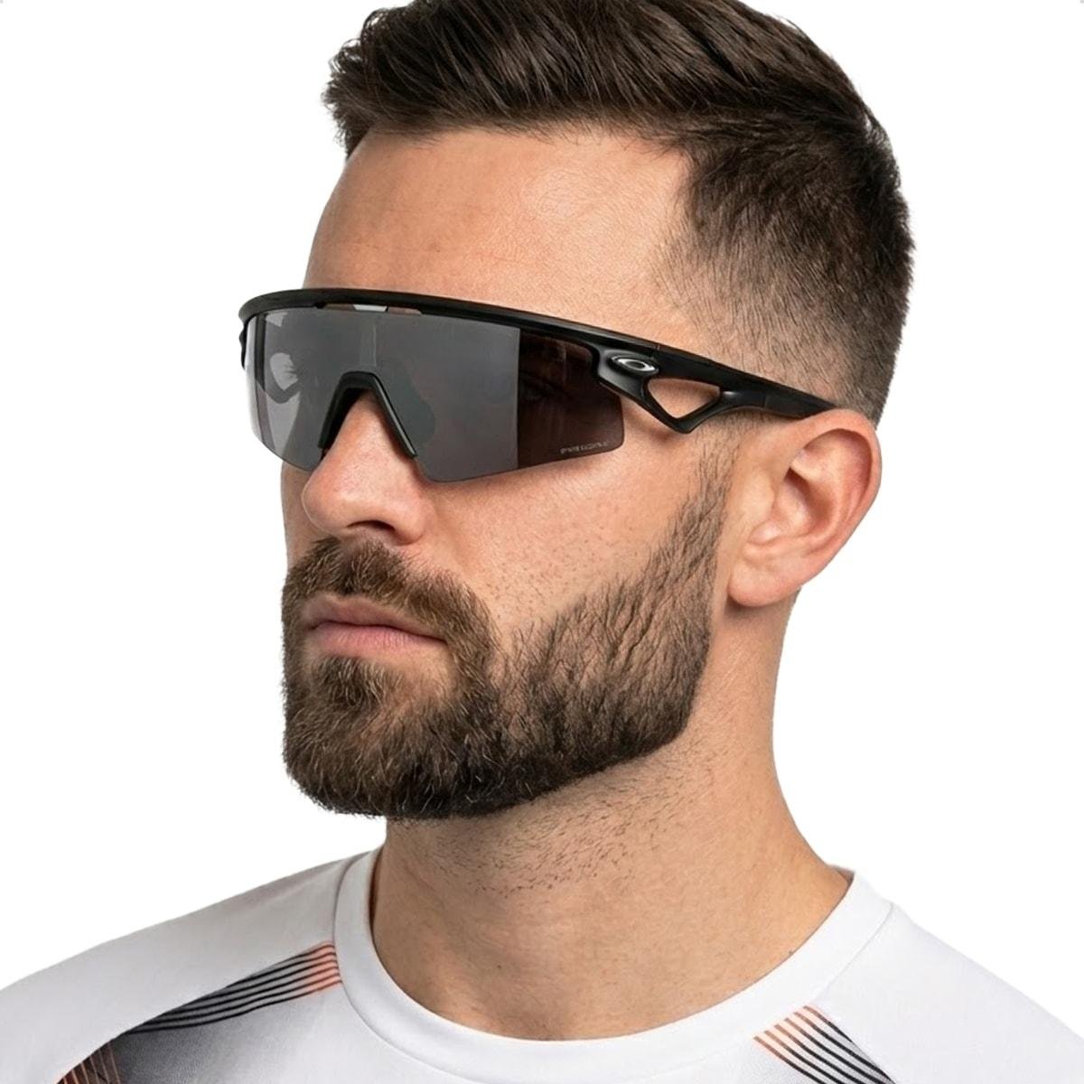 Óculos de Sol Oakley Unissex Sphaera Strike Prizm Black Preto 3
