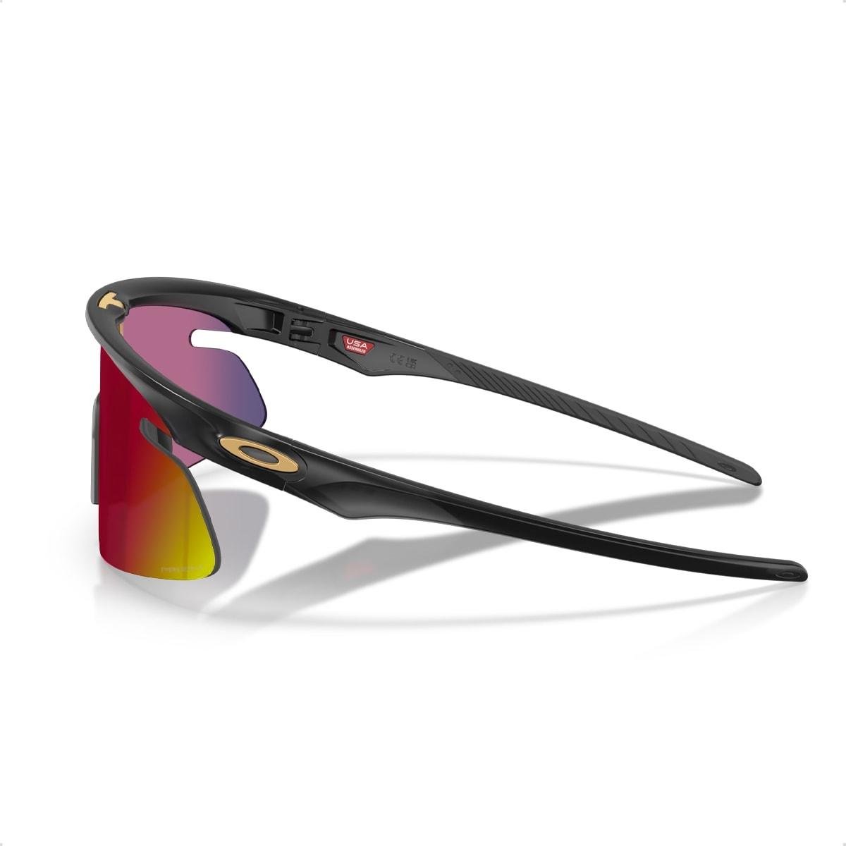 Óculos de Sol Oakley Unissex RSLV Lite Prizm Road Preto/Roxo 4