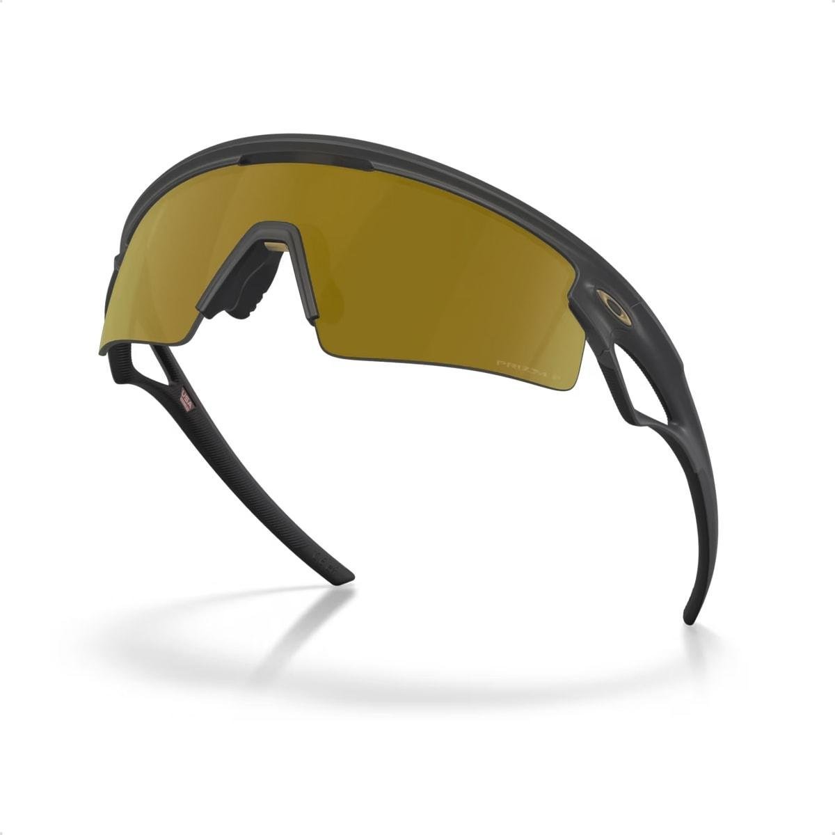 Óculos de Sol Oakley Unissex Sphaera Strike Prizm 24K Polarized Grafite/Dourado 5