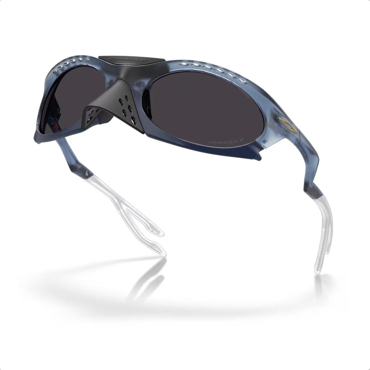 Óculos de Sol Oakley Unissex Plantaris Prizm Grey Polarized Azul/Preto 5