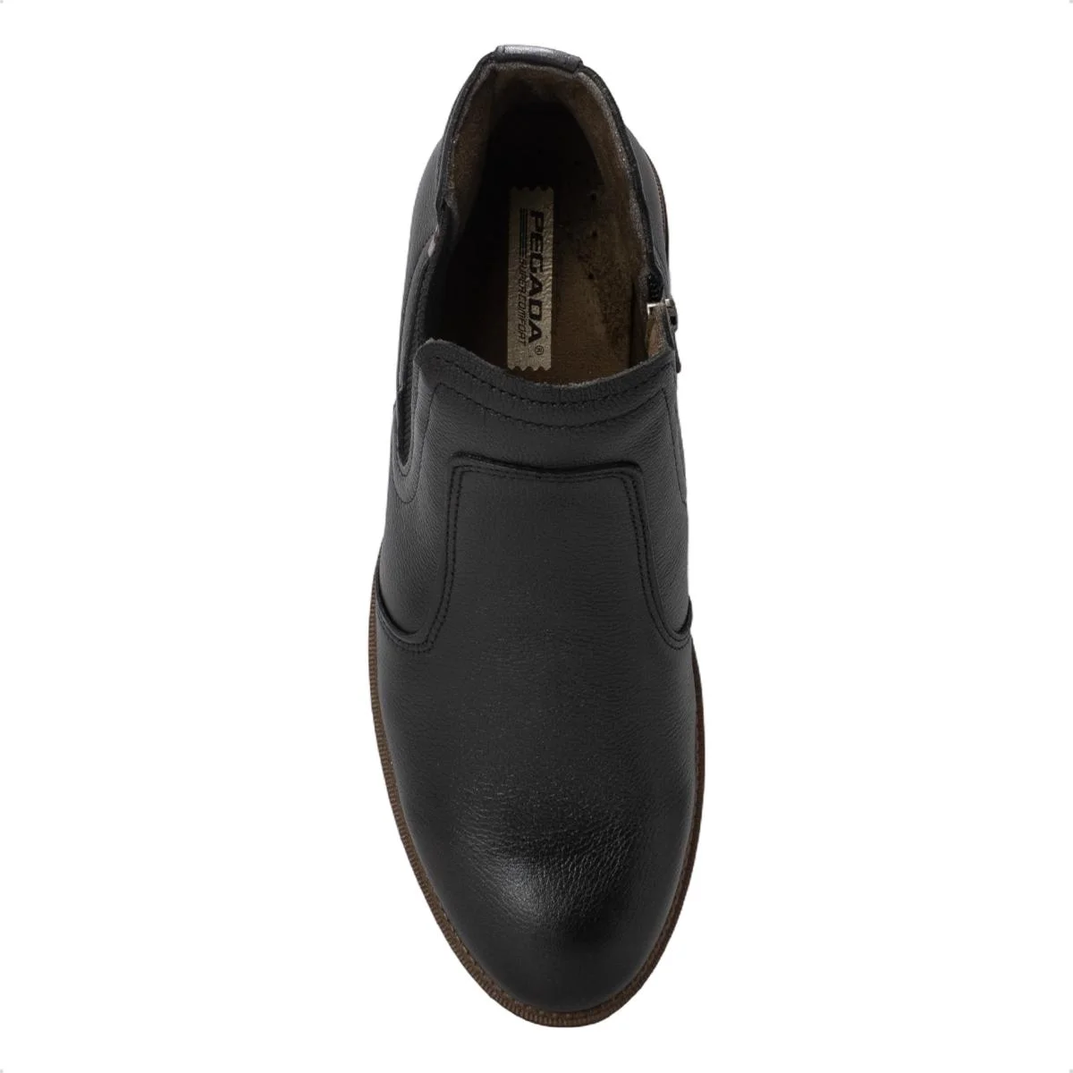 Bota Pegada Masculina Cardiff em Couro 126754 Preto 3