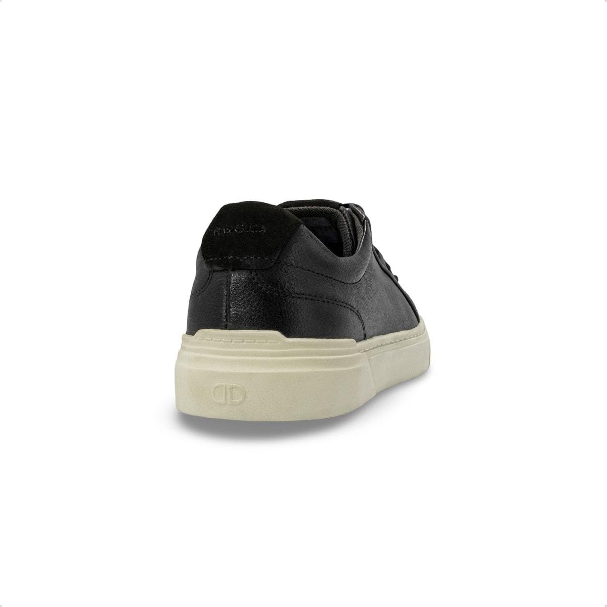 Tênis de Couro Democrata Masculino Bill 240902 Preto 4