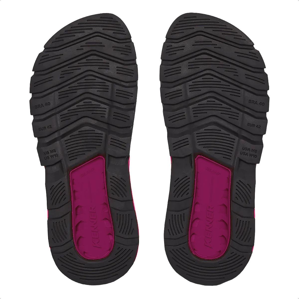 Chinelo Kenner Masculino Rakka Sport Preto/Pink 5
