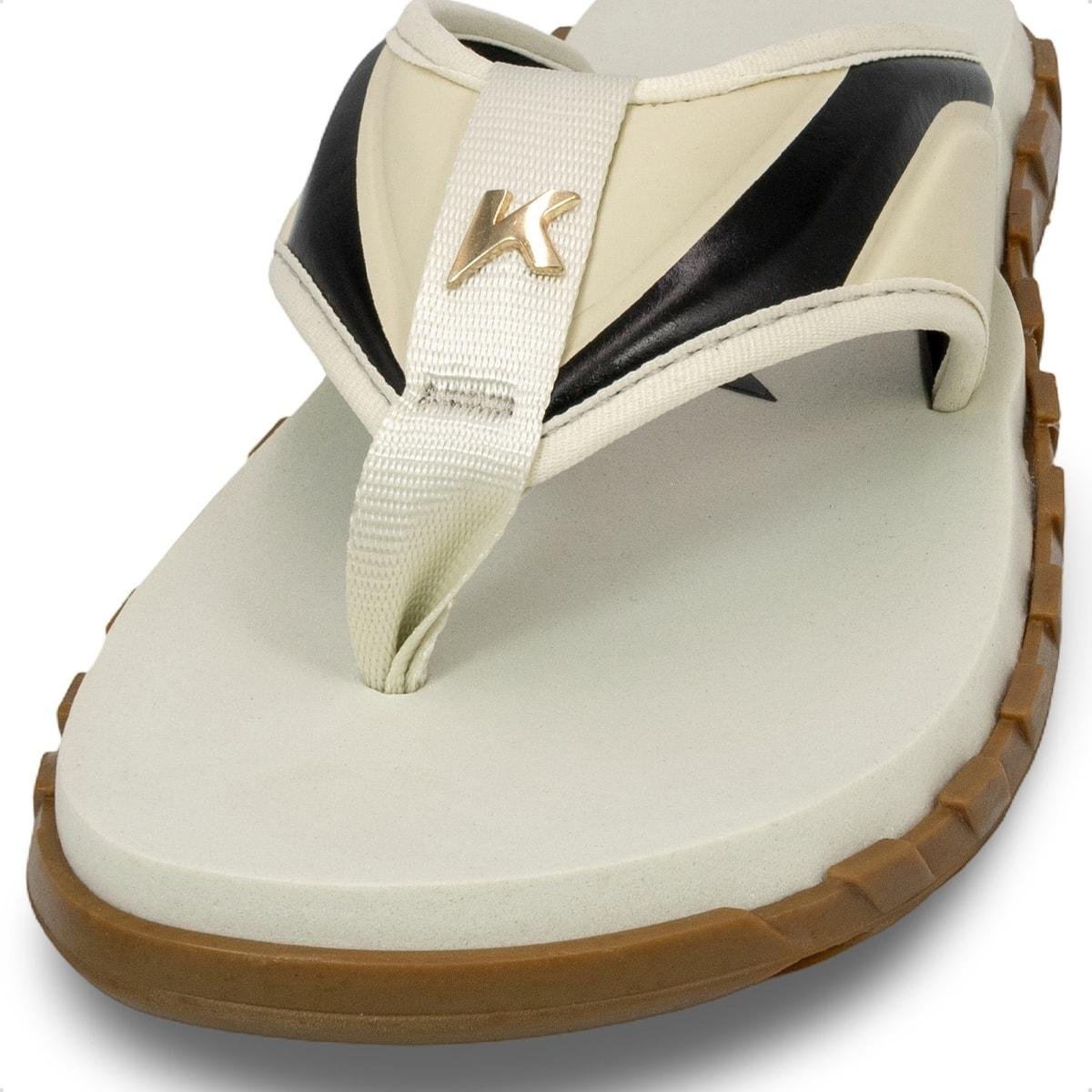 Chinelo Kenner Masculino Megah Turbo Off White 4