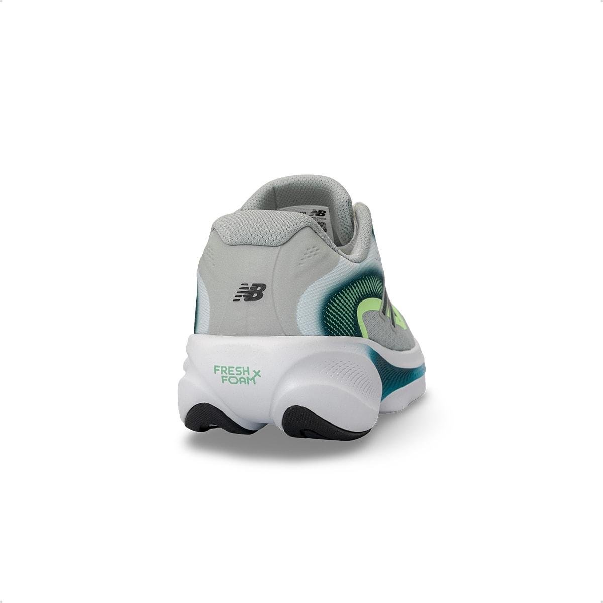 Tênis New Balance Feminino Fresh Foam Ellipse Corrida Cinza/Verde 4