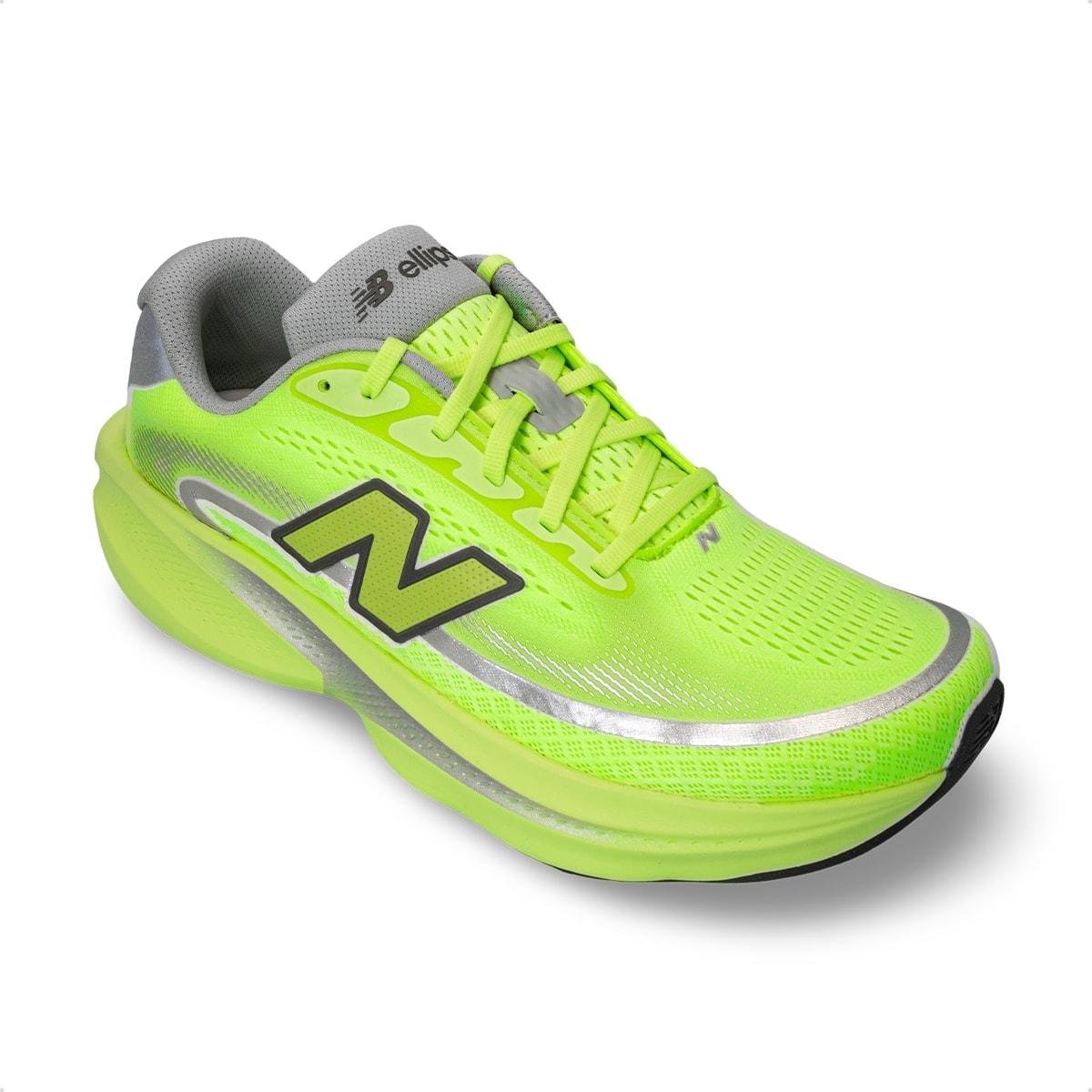 Tênis New Balance Masculino Fresh Foam Ellipse Corrida Verde Limão 2