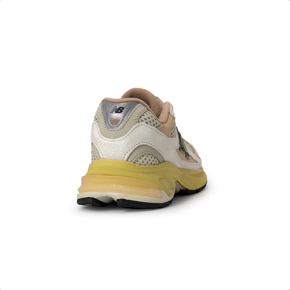 Tênis New Balance Unissex 2010 Off White/Amarelo 4