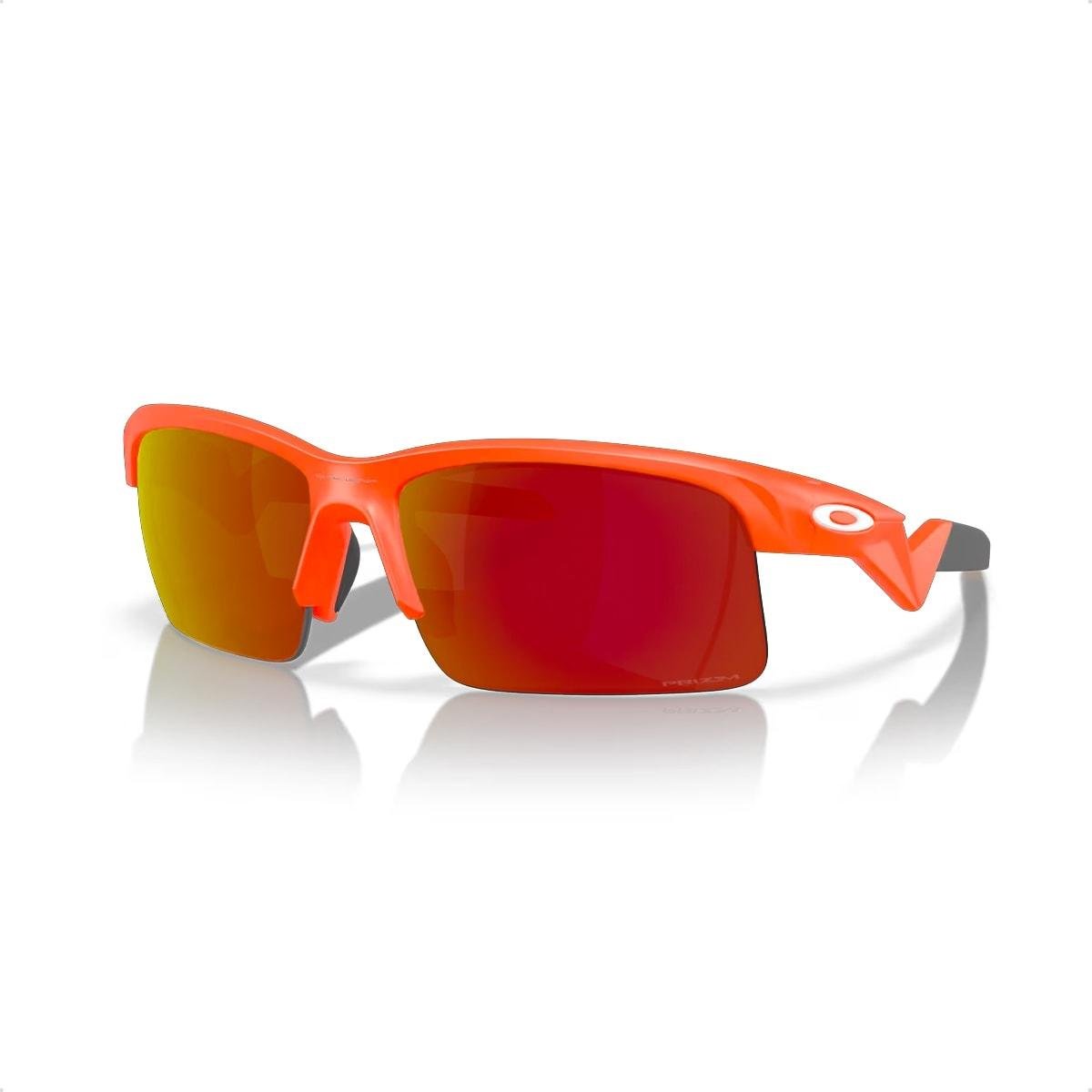 Óculos de Sol Oakley Infantil Capacitor Prizm Ruby Laranja/Amarelo 2