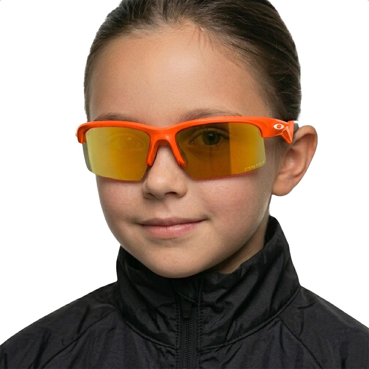 Óculos de Sol Oakley Infantil Capacitor Prizm Ruby Laranja/Amarelo 3