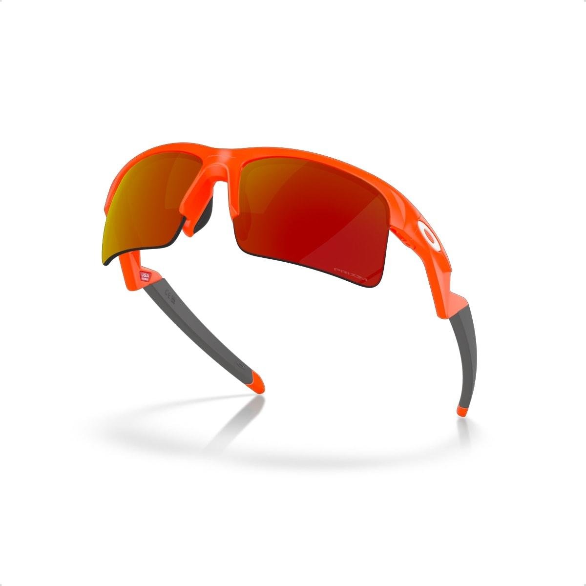 Óculos de Sol Oakley Infantil Capacitor Prizm Ruby Laranja/Amarelo 5
