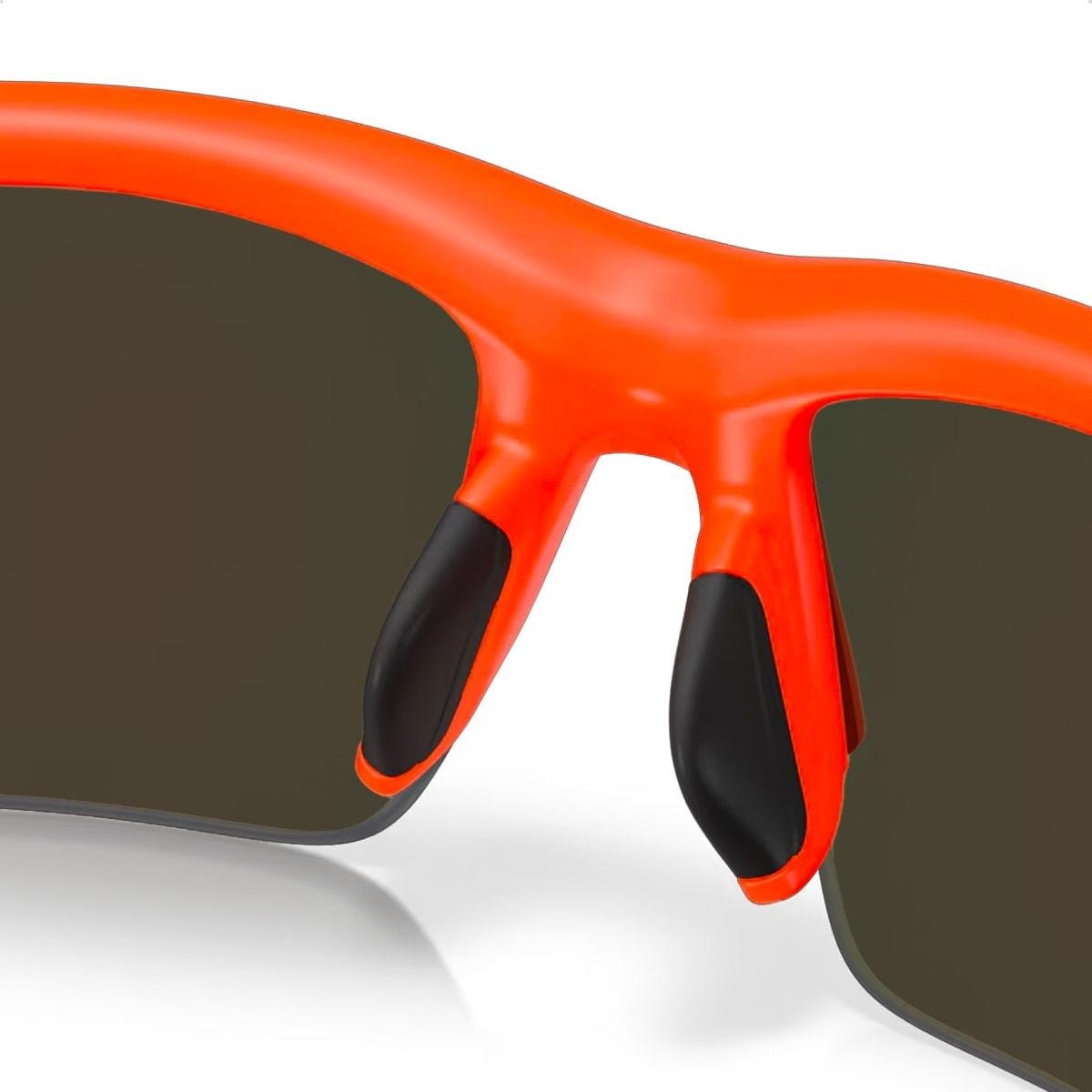 Óculos de Sol Oakley Infantil Capacitor Prizm Ruby Laranja/Amarelo 6