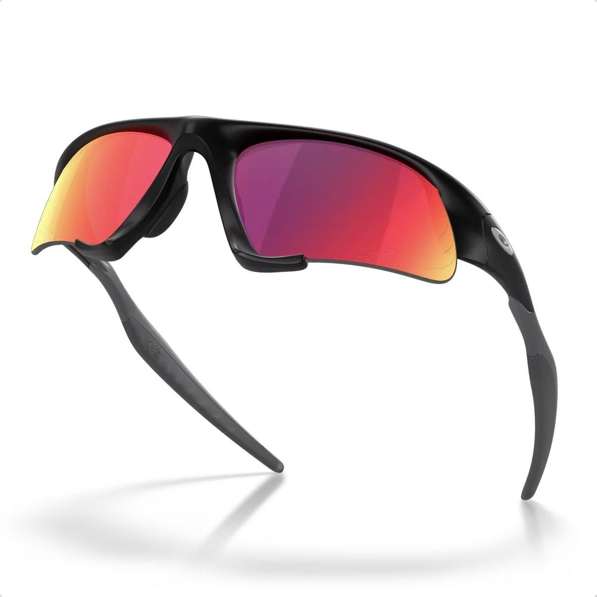 Óculos de Sol Oakley Unissex Suture Jacket Prizm Road Preto/Roxo 5