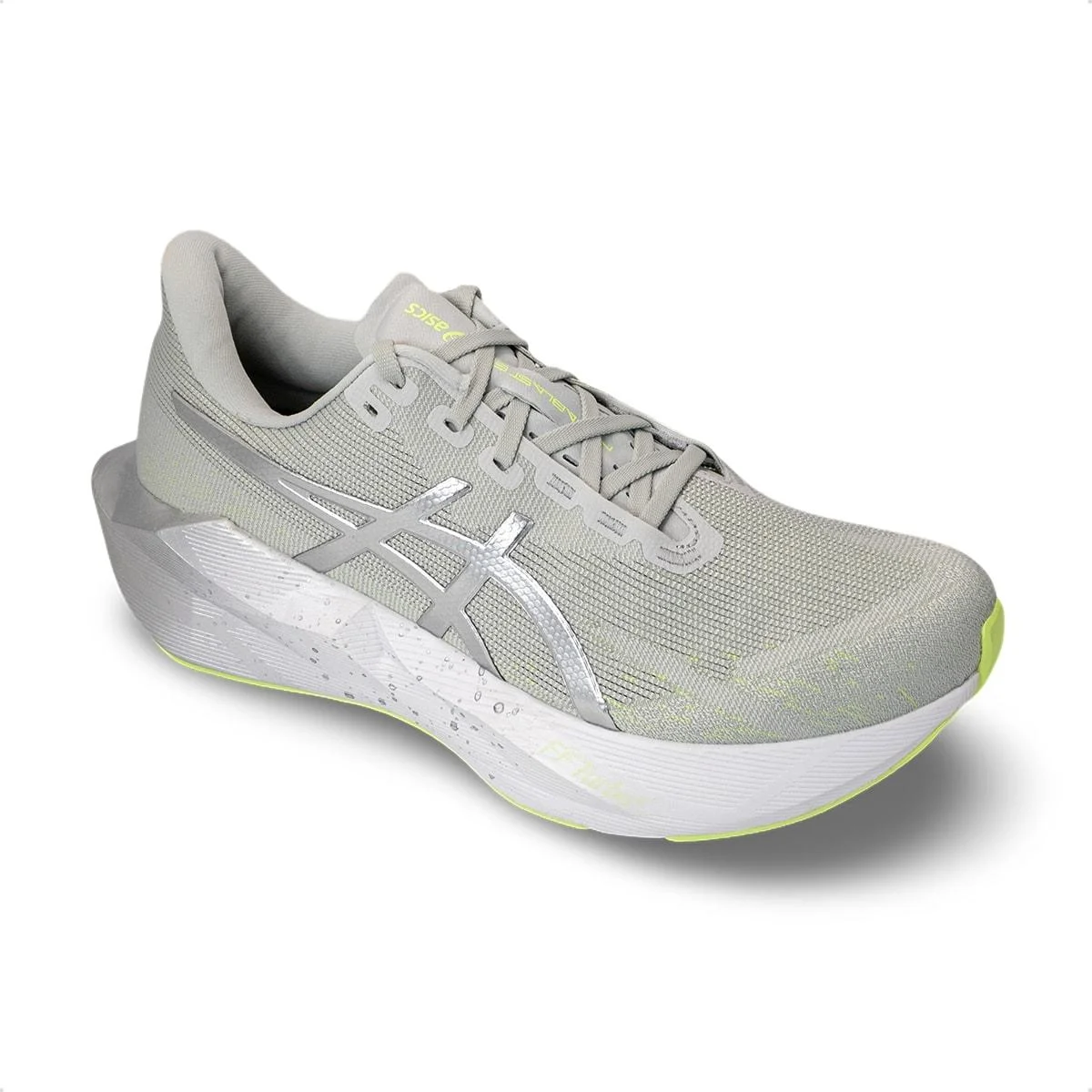 Tênis Asics Masculino Novablast 6 Platinum Corrida Cinza 2