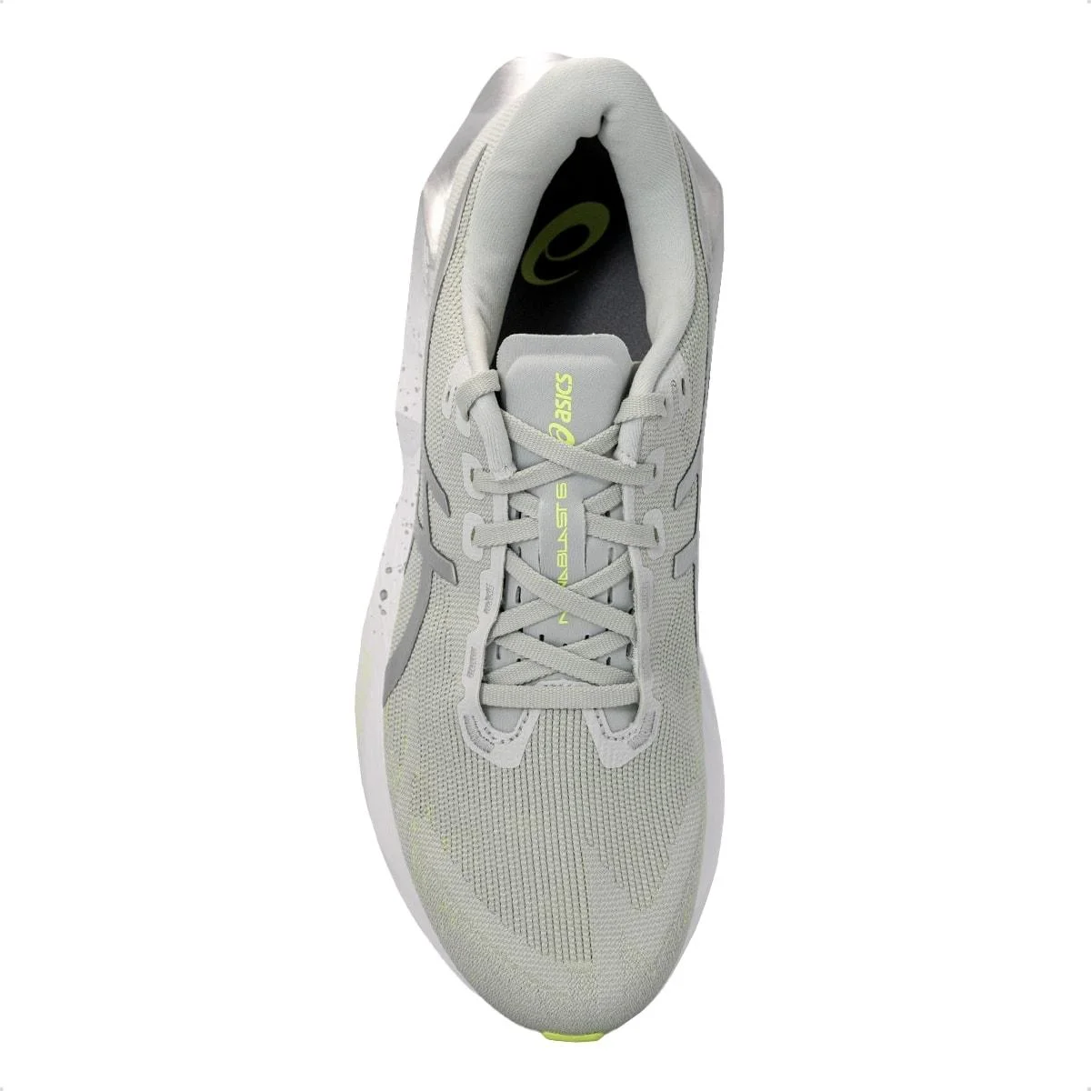 Tênis Asics Masculino Novablast 6 Platinum Corrida Cinza 3