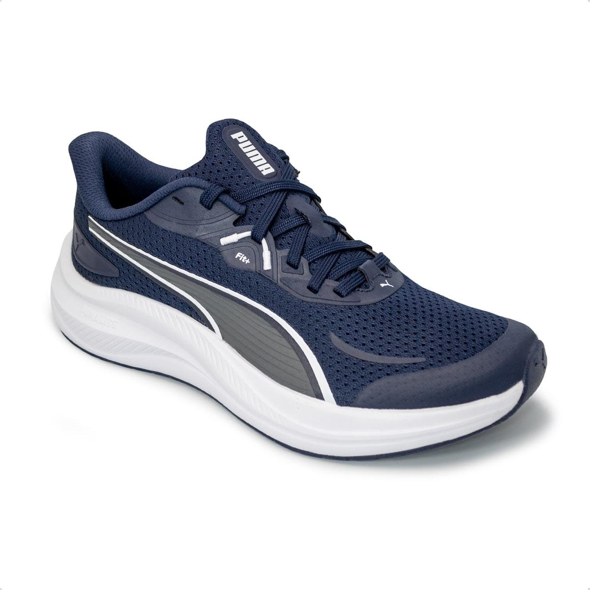 Tênis Puma Unissex Skyrocket Lite 2 Infantil Corrida Azul Marinho 2