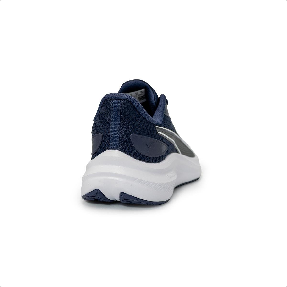 Tênis Puma Unissex Skyrocket Lite 2 Infantil Corrida Azul Marinho 4