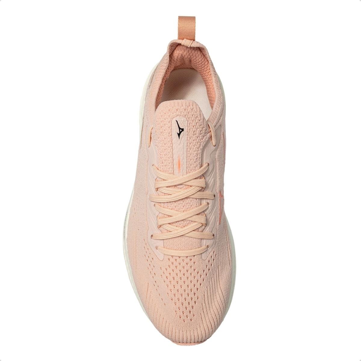 Tênis Mizuno Feminino Sunrise Corrida Rosa Claro 3
