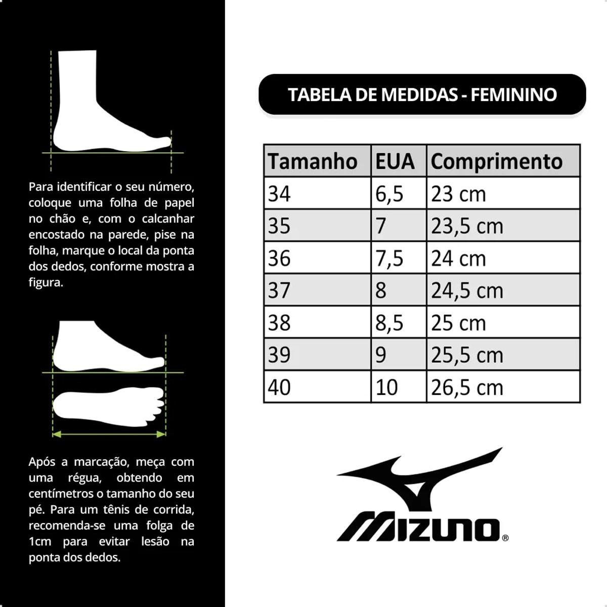 Tênis Mizuno Feminino Sunrise Corrida Rosa Claro 7
