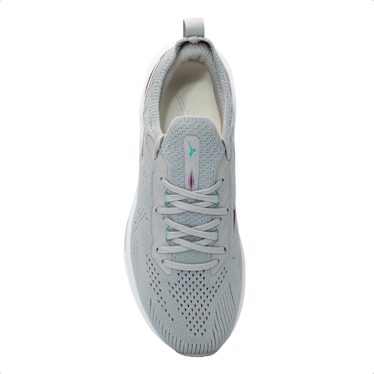 Tênis Mizuno Feminino Sunrise Corrida Cinza 3