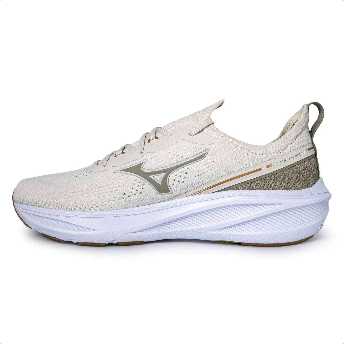 Tênis Mizuno Masculino Sunrise Corrida Bege 4
