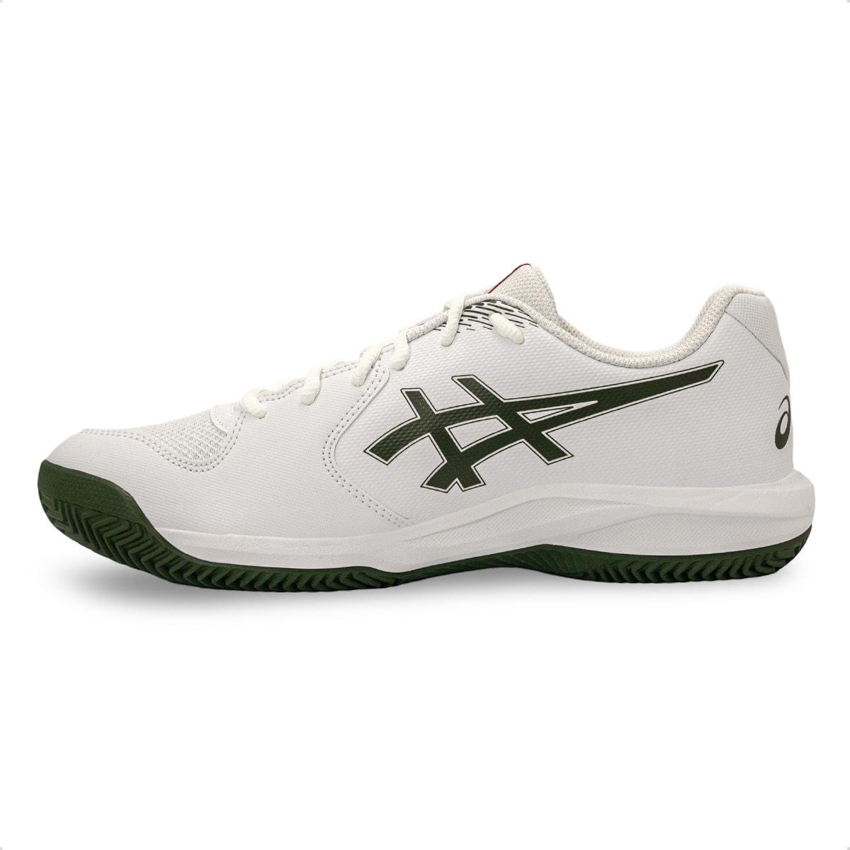 Tênis Asics Masculino Gel-Dedicate 9 Clay Quadra Branco 4