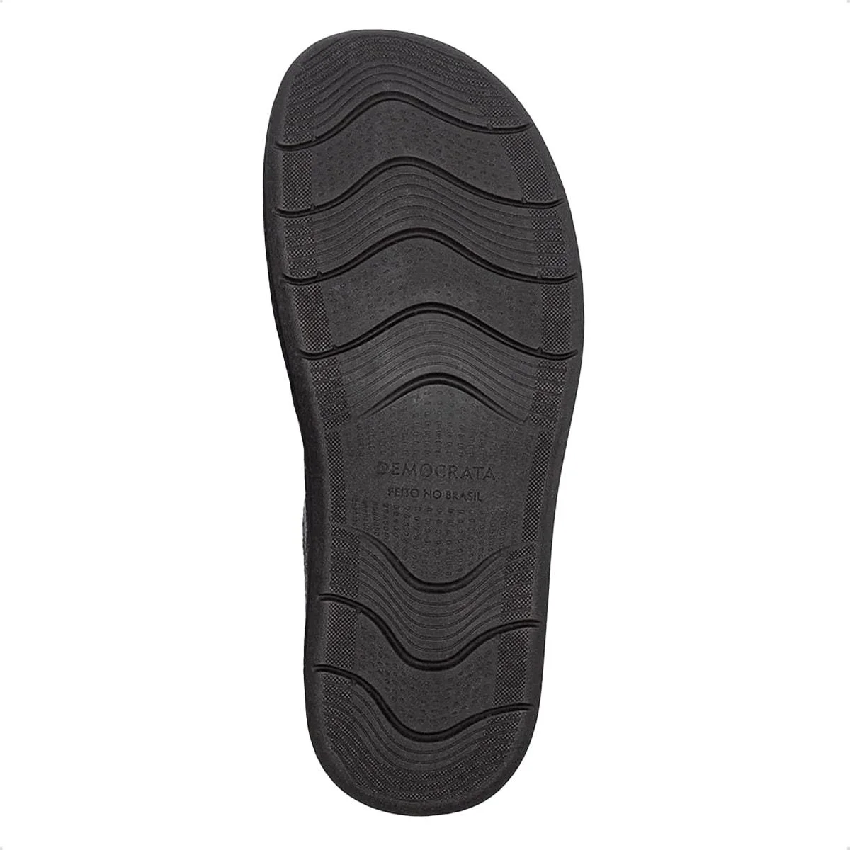 Sandália de Couro Democrata Masculina Lazy 693101 Preto 4