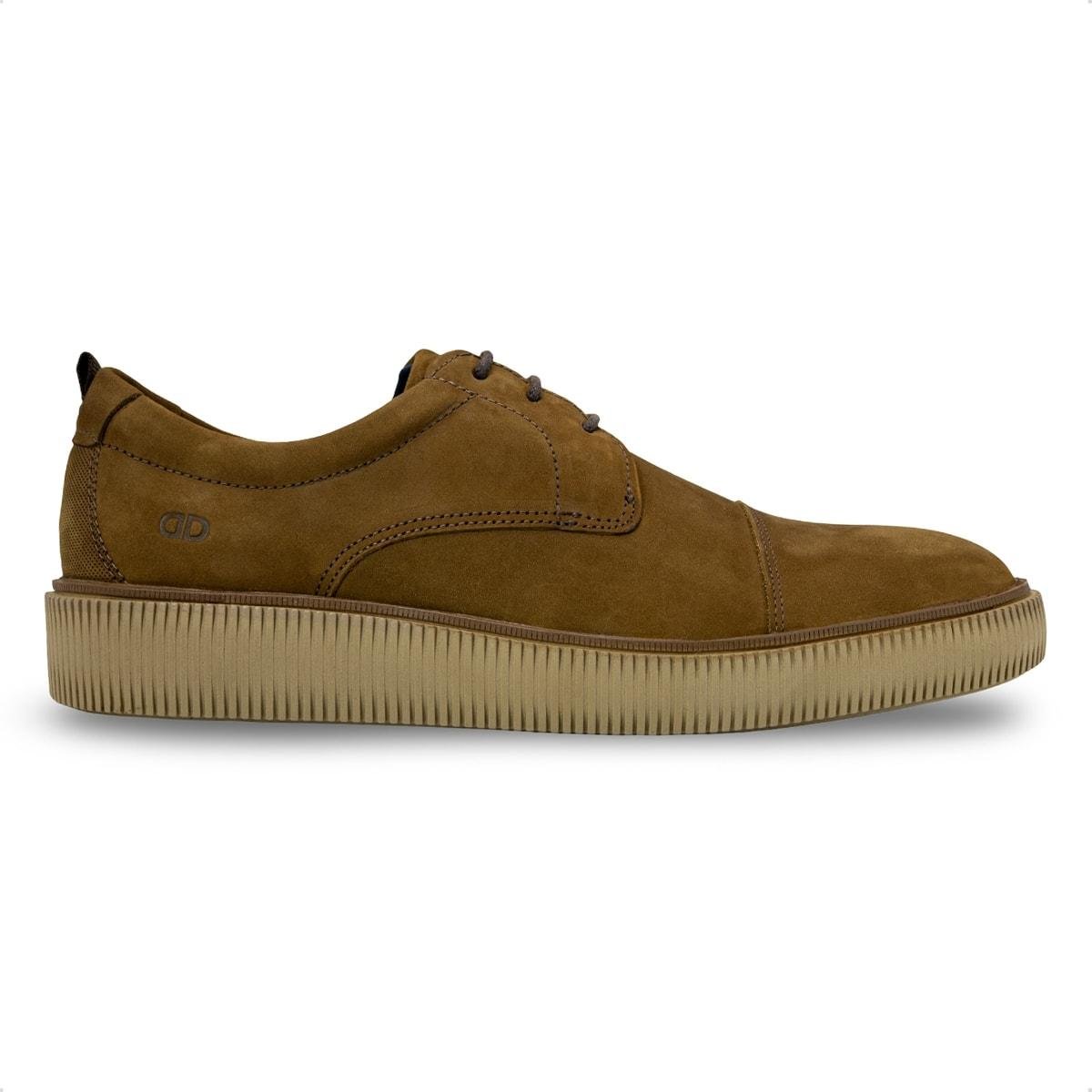 Sapato Social de Couro Democrata Masculino Metropolitan Marino 604401