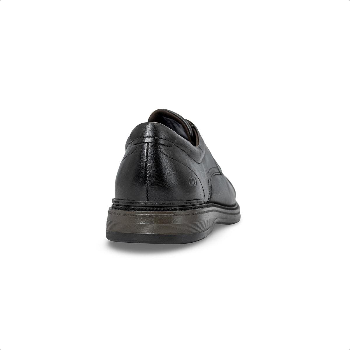 Sapato Social de Couro Democrata Masculino Metropolitan Noah 273301 Preto 4