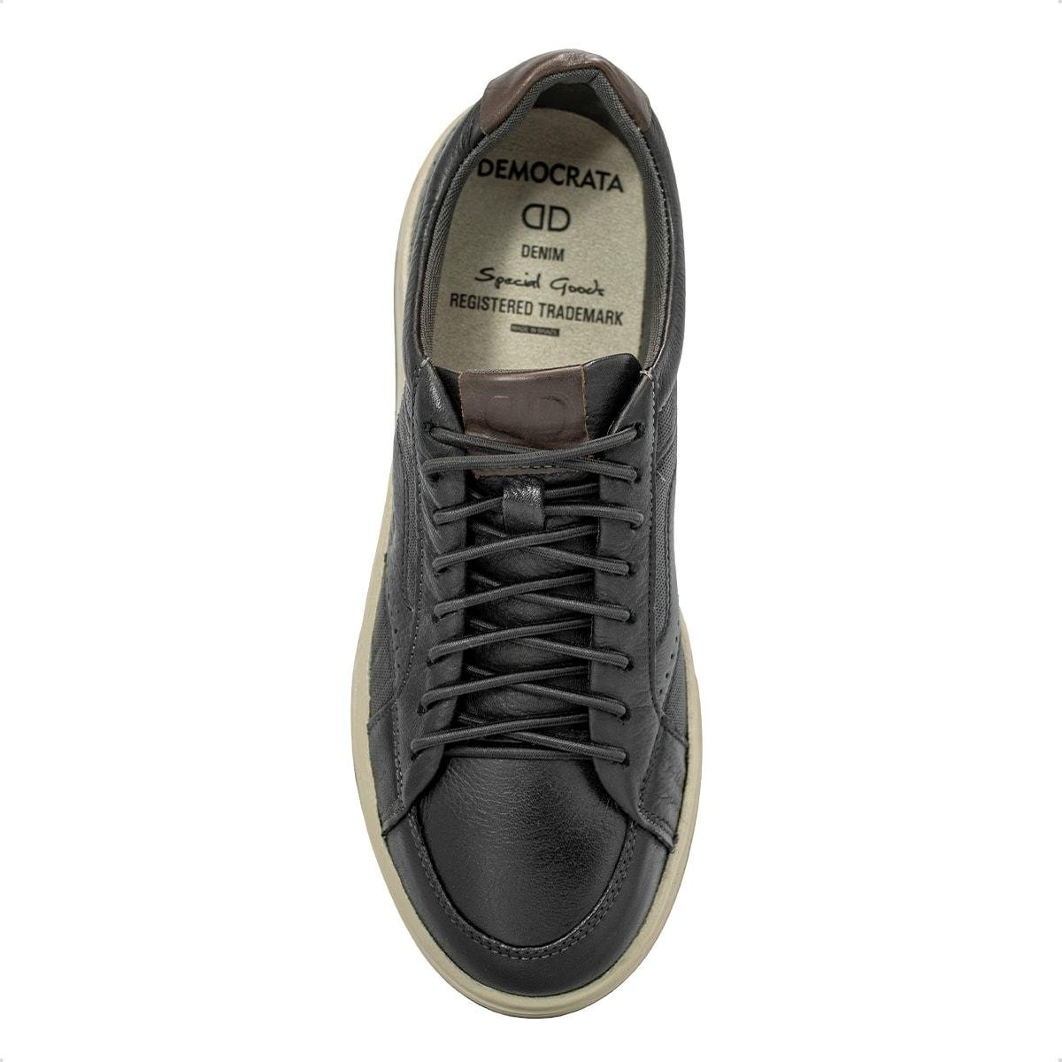 Sapatênis Democrata Masculino Denin Step 640301 Preto 3