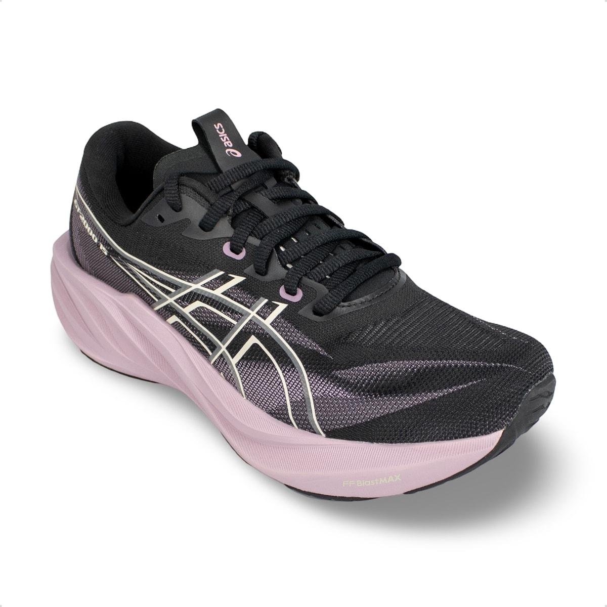 Tênis Asics Feminino GT-2000 15 Corrida Preto/Rosa 2