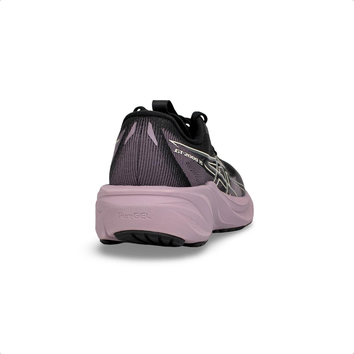 Tênis Asics Feminino GT-2000 15 Corrida Preto/Rosa 4