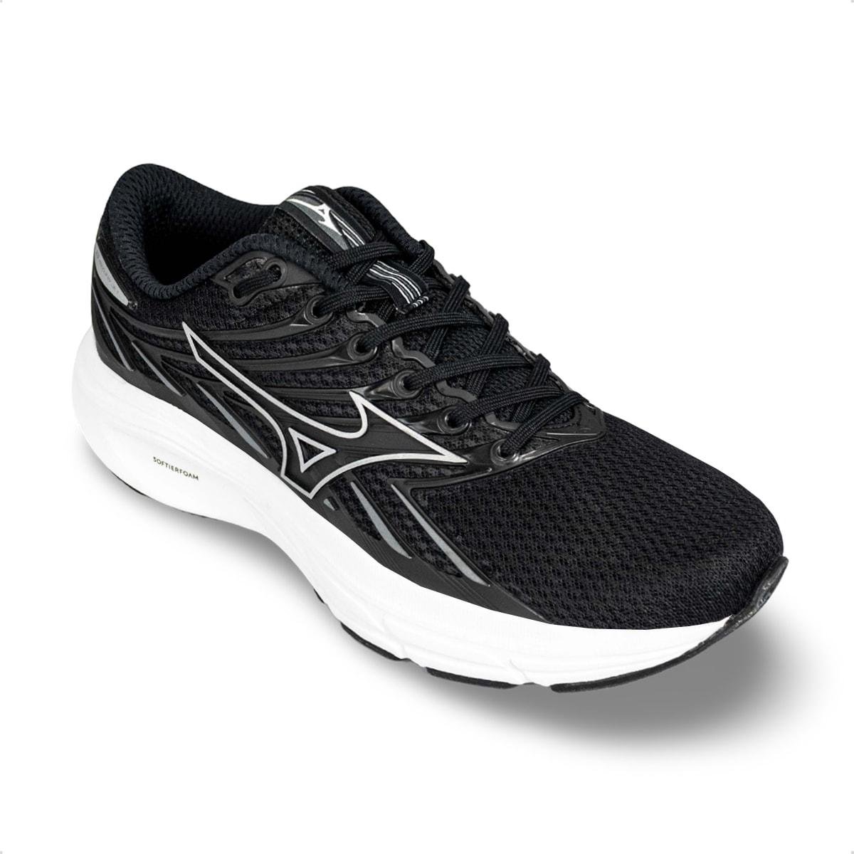 Tênis Mizuno Masculino Jet 8 Corrida Preto/Prata 2