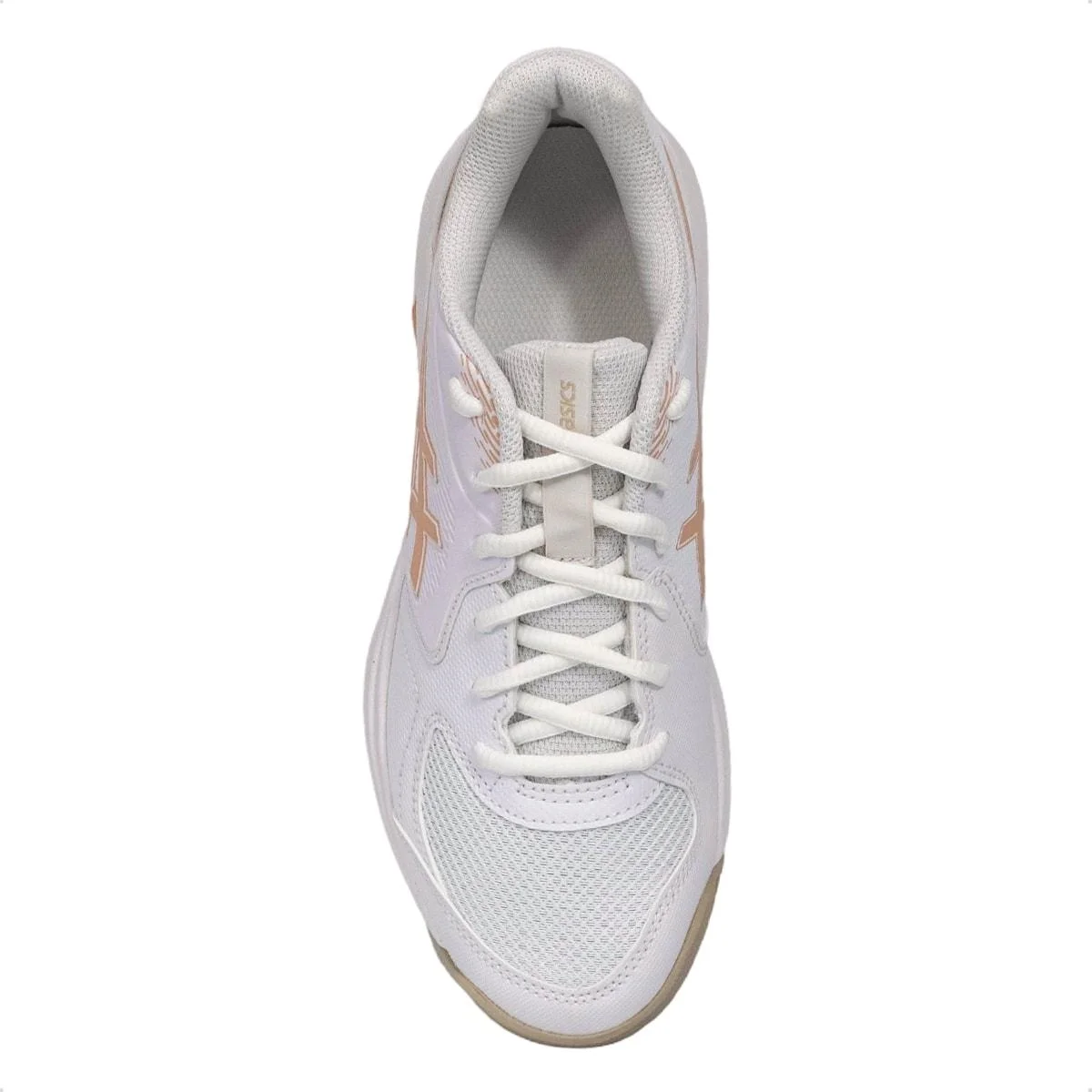 Tênis Asics Feminino Gel-Dedicate 9 Clay Quadra Branco/Coral 3