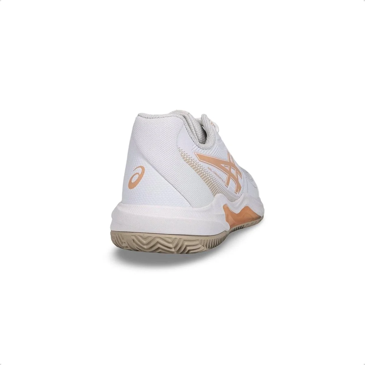 Tênis Asics Feminino Gel-Dedicate 9 Clay Quadra Branco/Coral 4