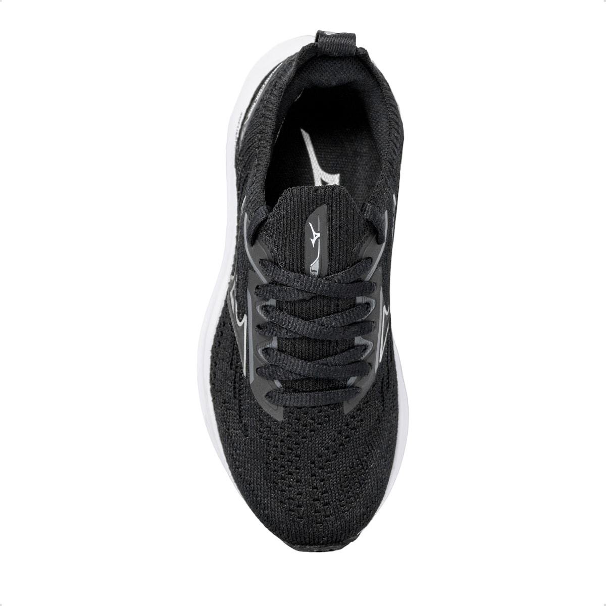 Tênis Mizuno Cool Ride 4 Corrida Junior Preto/Branco 3