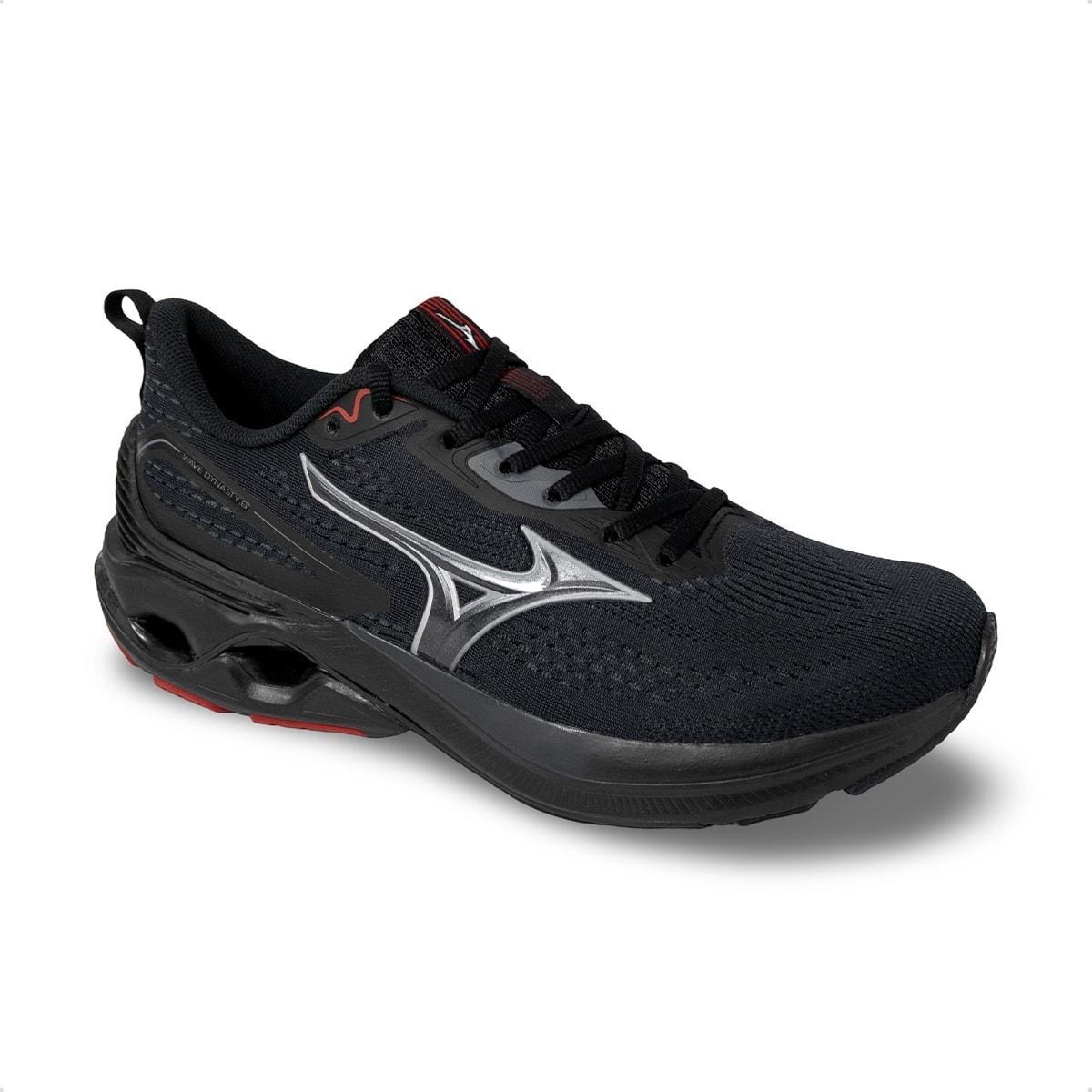 Tênis Mizuno Masculino Wave Dynasty 8 Corrida Preto 2