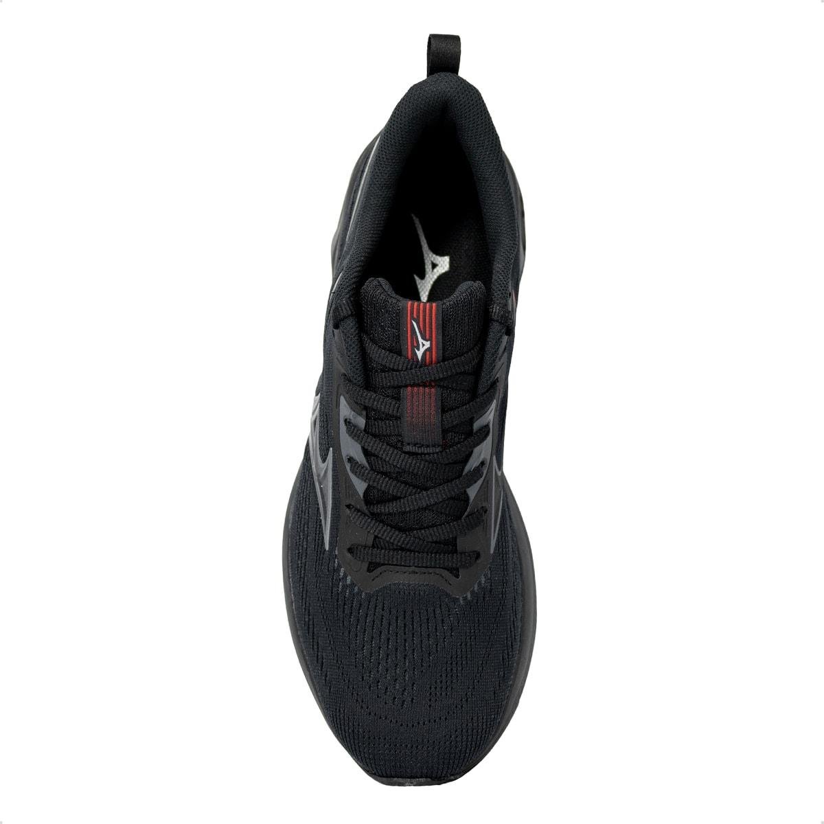 Tênis Mizuno Masculino Wave Dynasty 8 Corrida Preto 3