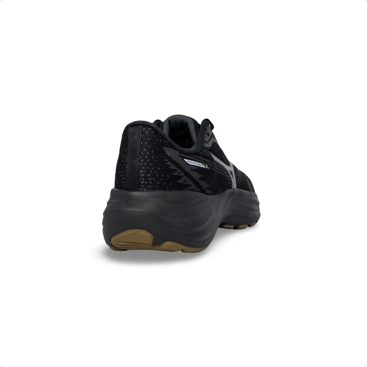 Tênis Mizuno Masculino Goya 3 Corrida Preto/Chumbo 4